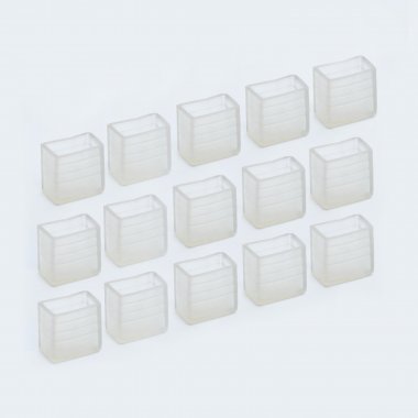 Фотография товара 'Aledus FX-NC Заглушка для одностороннего гибкого неона 08х16 мм'