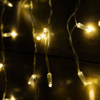 Фотография товара 'Aledus i-TP-3x0.5M-WW Бахрома (Айсикл) 3x0.5 м, прозрачный провод'