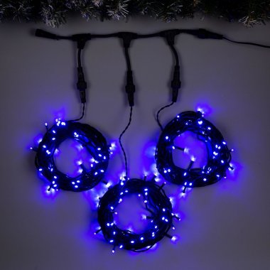 Фотография товара 'Aledus SP-B-3-20М-B Спайдеры 3 нити по 20 м, черный провод'