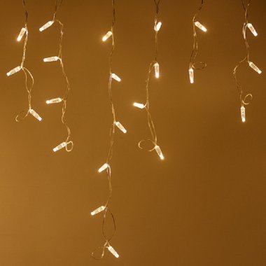 Фотография товара 'Aledus i-TP-3x0.9M-Y Бахрома (Айсикл) 3x0.9 м, прозрачный провод'