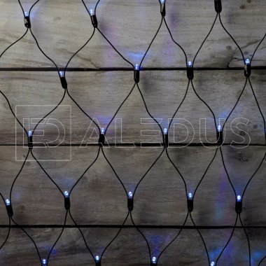 Фотография товара 'Aledus N-BP-2x2M-B Светодиодная сеть 2х2 м, черный провод'