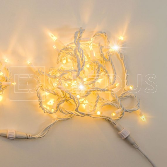 Фотография товара 'Aledus S-WP-10M-WW Гирлянда (Нить) 10 м, белый провод'