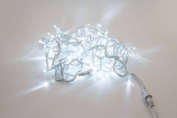 Фотография товара 'Aledus S-WR-10M-W/F Гирлянда (Нить) 10 м, белый провод'