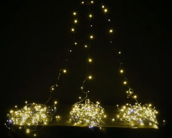 Фотография товара 'Aledus SP-B-3-20М-WW/F Спайдеры 3 нити по 20 м, черный провод'