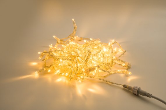 Фотография товара 'Aledus S-WR-10M-WW Гирлянда (Нить) 10 м, белый провод'