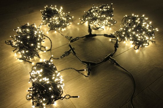 Фотография товара 'Aledus SP-B-5-20М-WW Спайдеры 5 нитей по 20 м, черный провод'