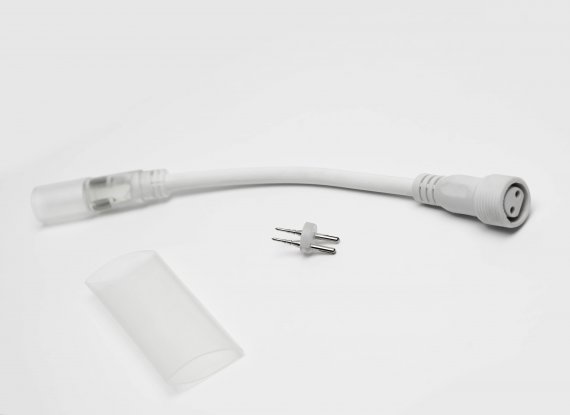 Фотография товара 'Aledus DA-2-DL-S-W Соединитель дюралайт-нить, белый, 2Pin'