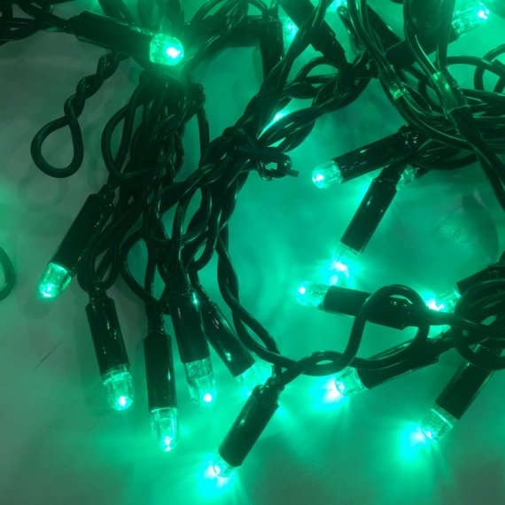 Фотография товара 'Aledus S-BR-10M-G Гирлянда (Нить) 10 м, черный провод'