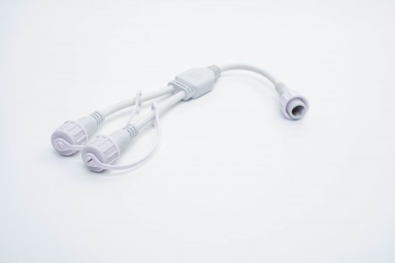 Фотография товара 'Aledus SP-2Lines-W Разветвитель 1-2, 2Pin, белый'